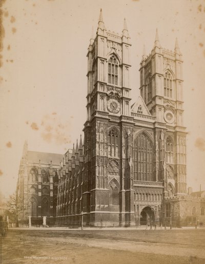 General view of Westminster Abbey by English Photographer